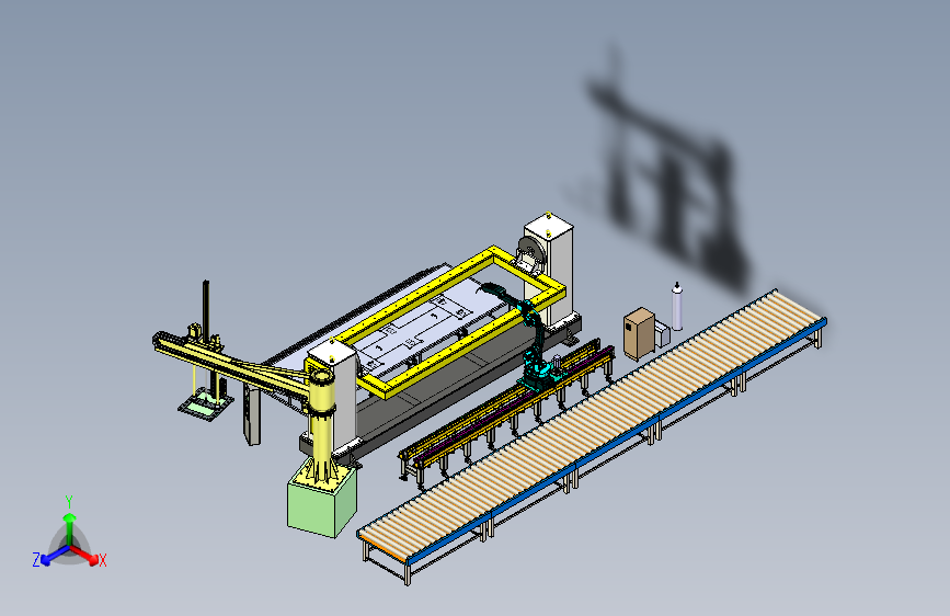 自动化焊接机械手工作站模拟