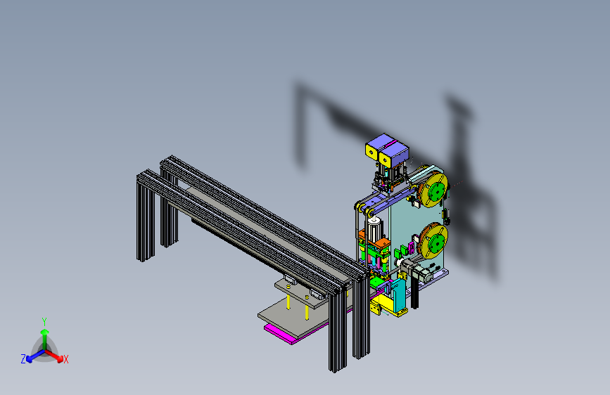 自动贴胶带贴膜产线
