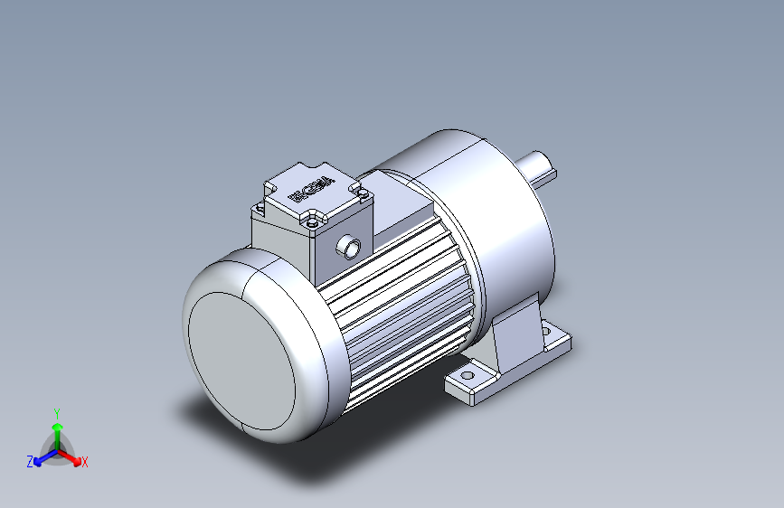 BH型卧式三相（铝）铁壳（刹车）齿轮减速马达[BH-28-0.4-15-90-SG3-TL]