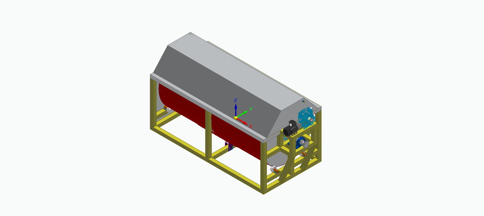 A0002566-在线旋转鼓水过滤装置过滤轧机冷却水