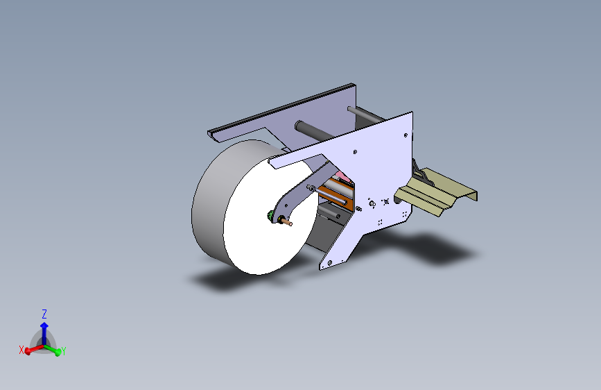 焗油纸包机上浆