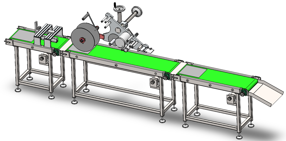 自动智能贴标机结构设计1632461