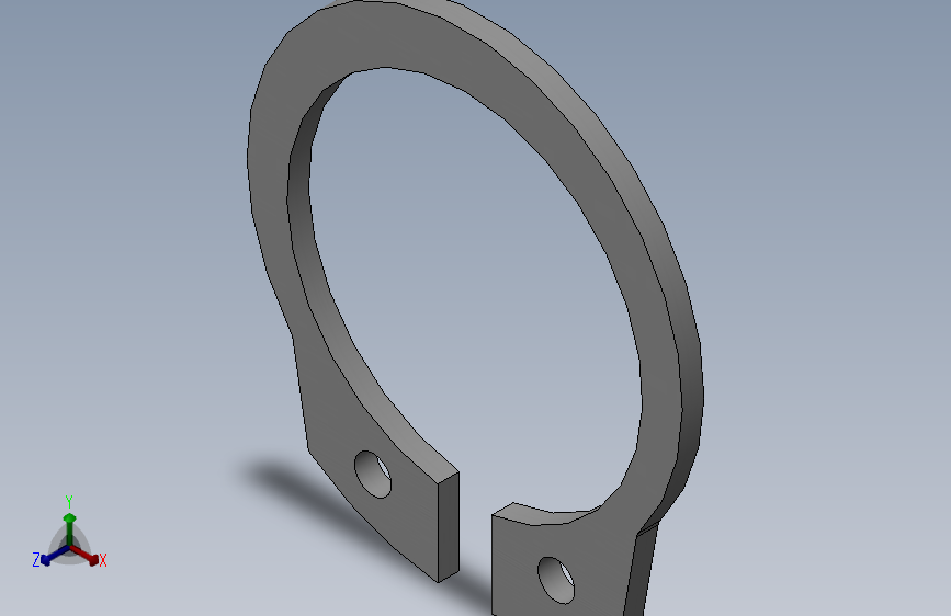 GB894．1-86 轴用弹性挡圈A型18