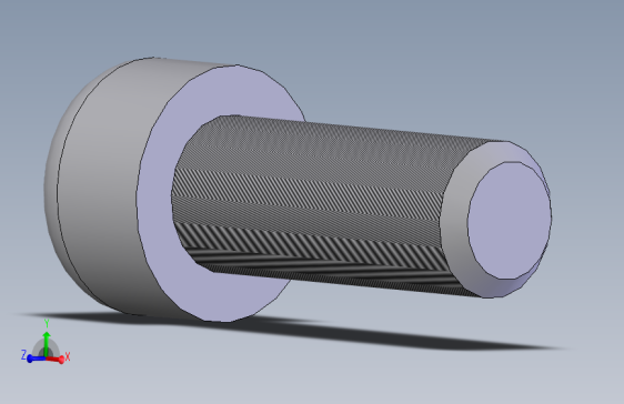 内六角圆柱头螺钉  M8×2001