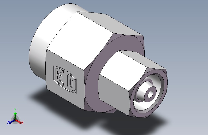 压力表接头-带螺母、7BD-08-14GDK+S