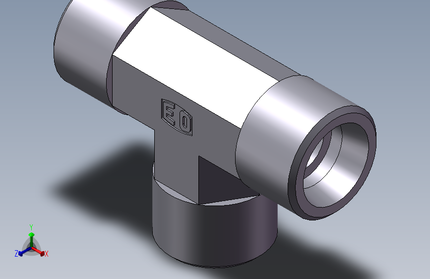 AC+AD 三通接头 T、AD-22