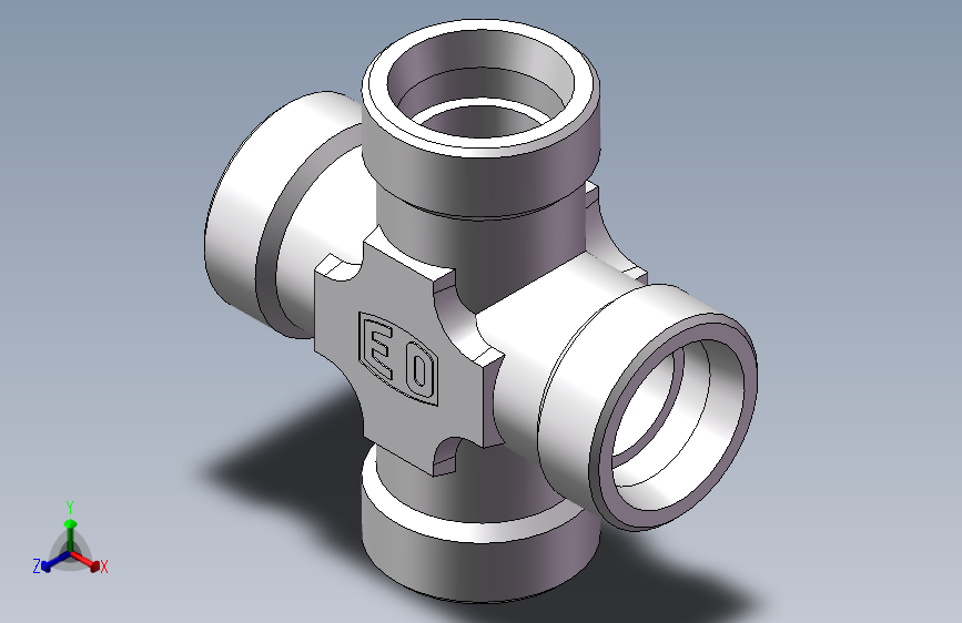 XC+XD 四通接头、XD-42