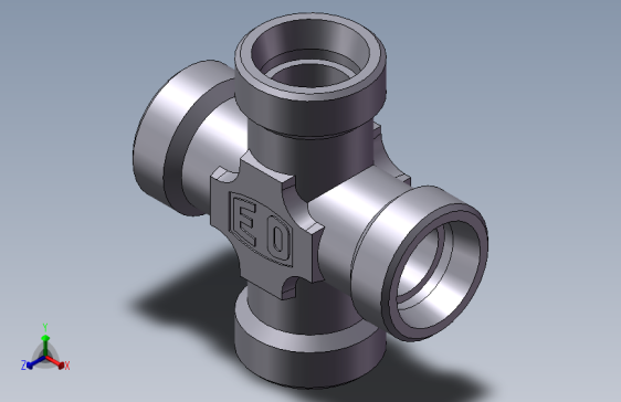 XC+XD 四通接头、XC-26