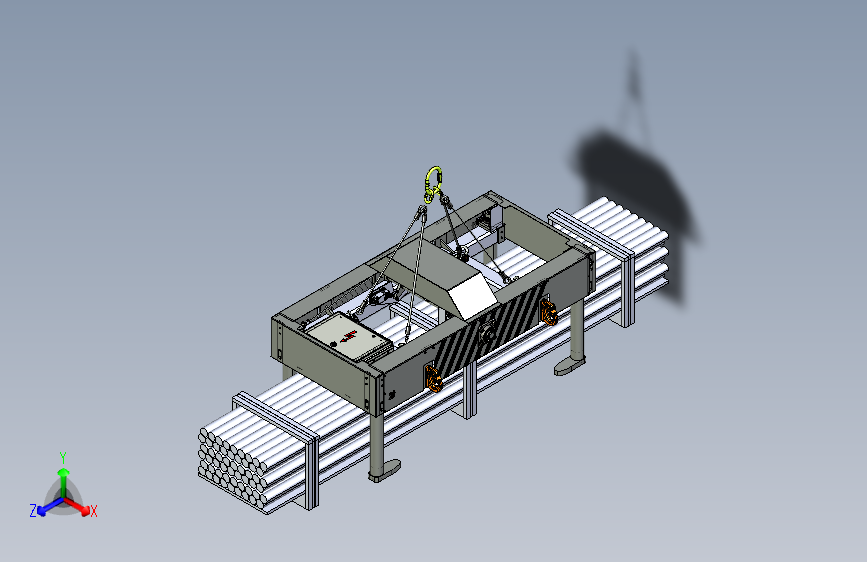 电动填料管道提升设备