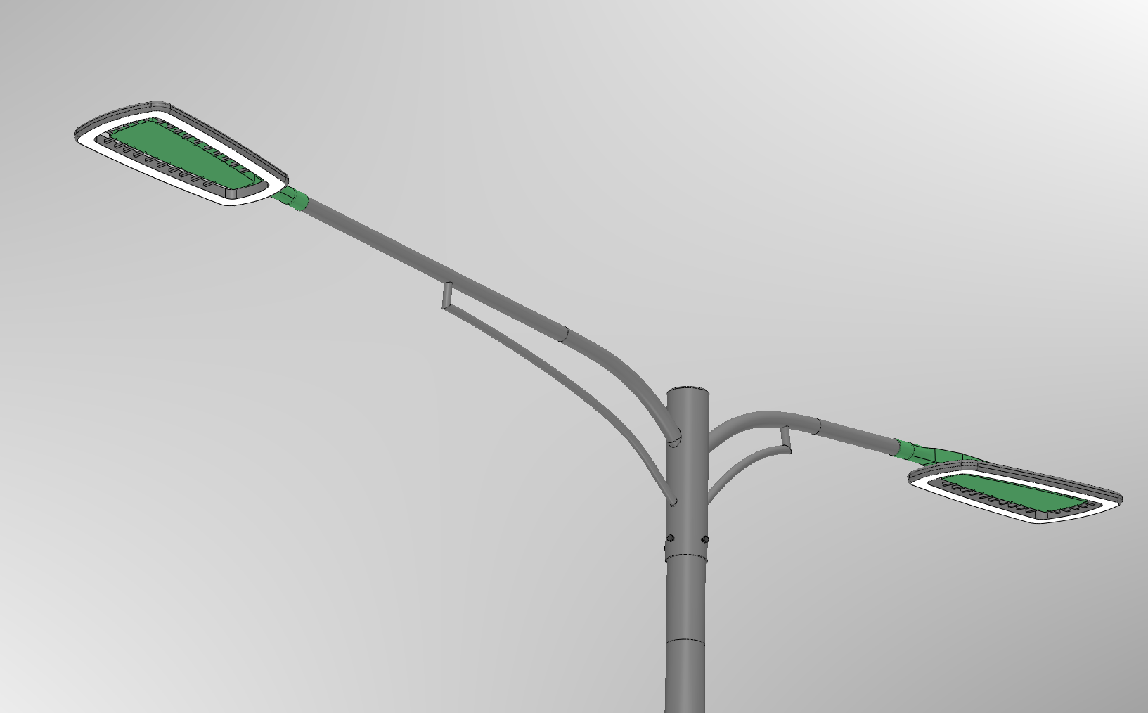 现代路灯