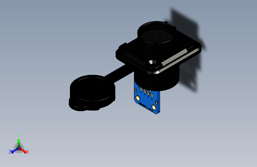 A0002647-用于焊接的面板插座RJ45 - LP-16-J