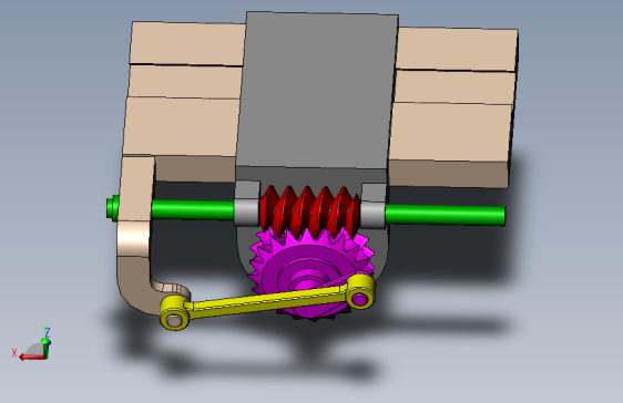A0002653-蜗杆传动机构