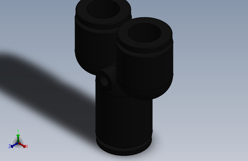 Y型三通 亿日  EPY12