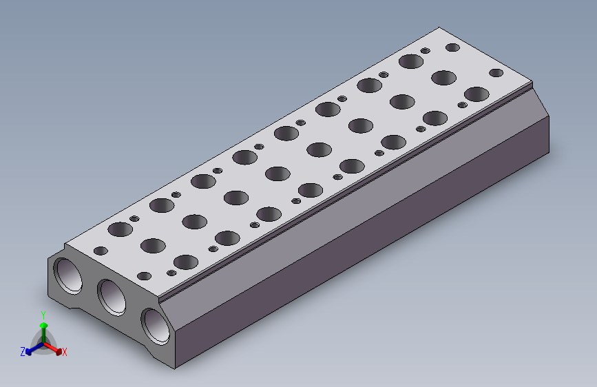 电磁阀底座 亚德客 100M-8F
