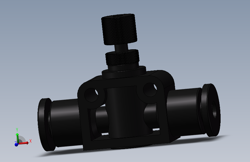 公制管道型节流阀 亿日 ESA4