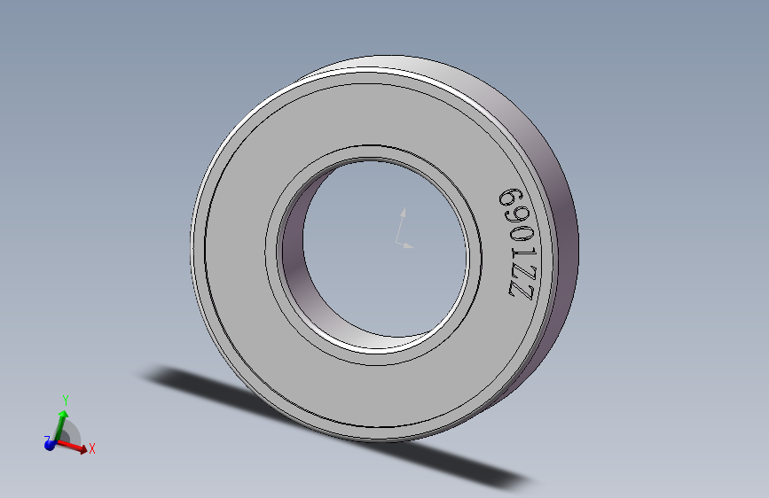 国产单列深沟球轴承 NSK 6901ZZ