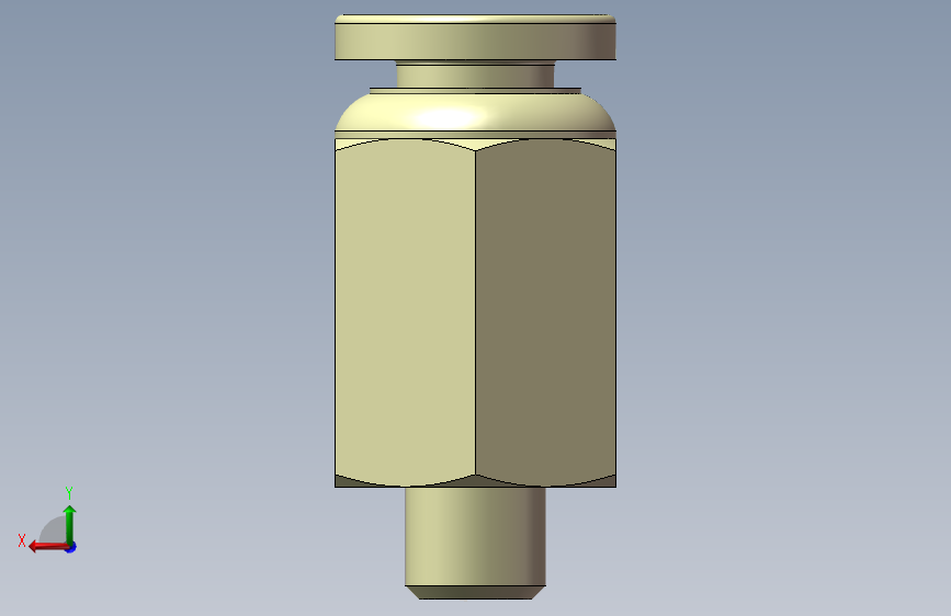 螺纹直通 亿日 EPC4-M5