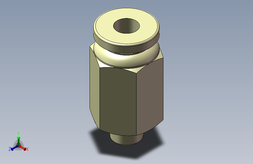 螺纹直通 亿日 EPC4-M5