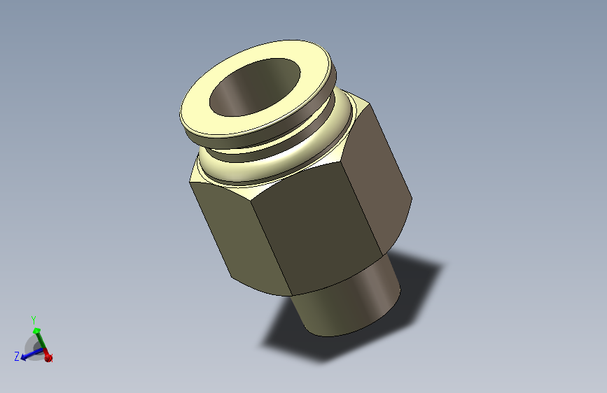 螺纹直通 亿日 EPC12-02