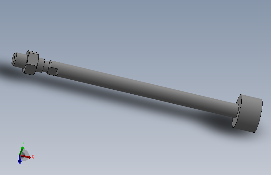 标准气缸 亚德客 MI20x50SU-导杆
