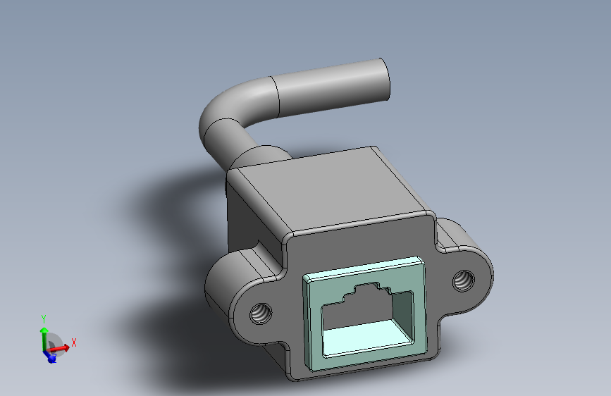 千兆网线延长线带耳朵固定座（5M）