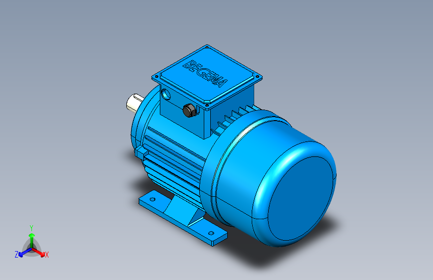 BN系列三相异步电机[BN-132M-B3].step