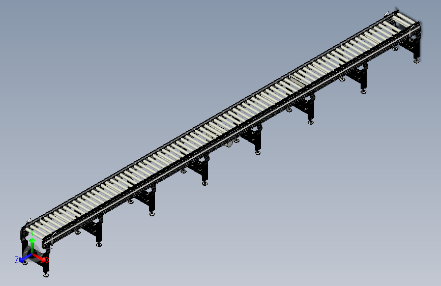 SW_欧标铝型材辊道输送机