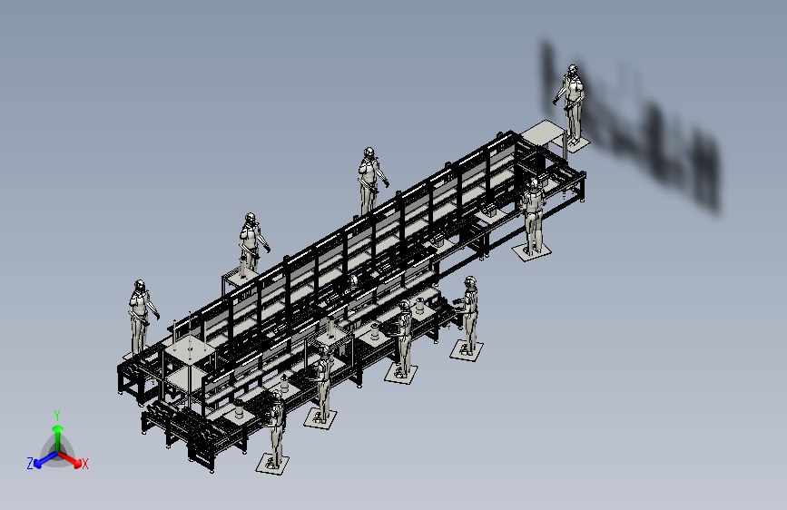 电机组装线（电机定子、转子、罩壳组装流水线）