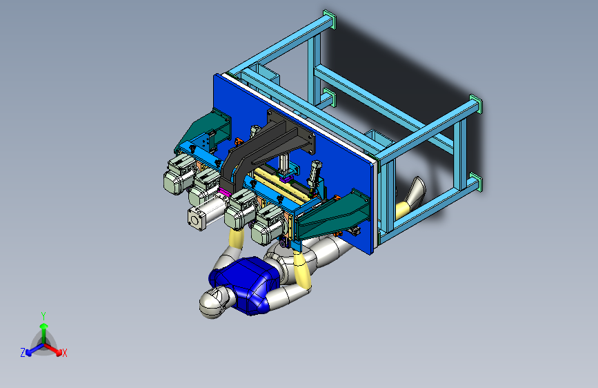 多工位自动型材钻孔机