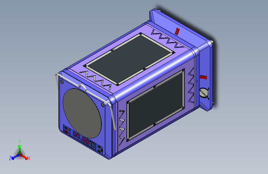 多功能取暖器3D模型