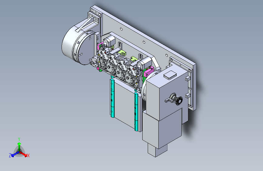 发动机气缸盖精密液压工装夹具