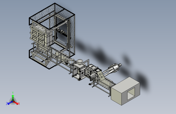 封箱打包码垛流水线