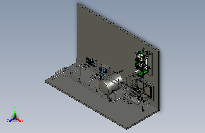 冷水机制冷系统充氨设备