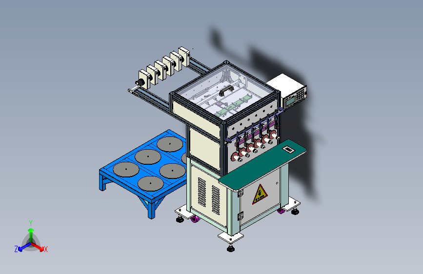 六轴自动绕线机（绞线机）