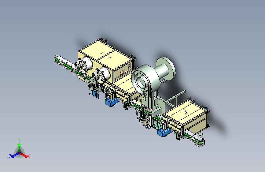 全自动点胶机（UG设计）