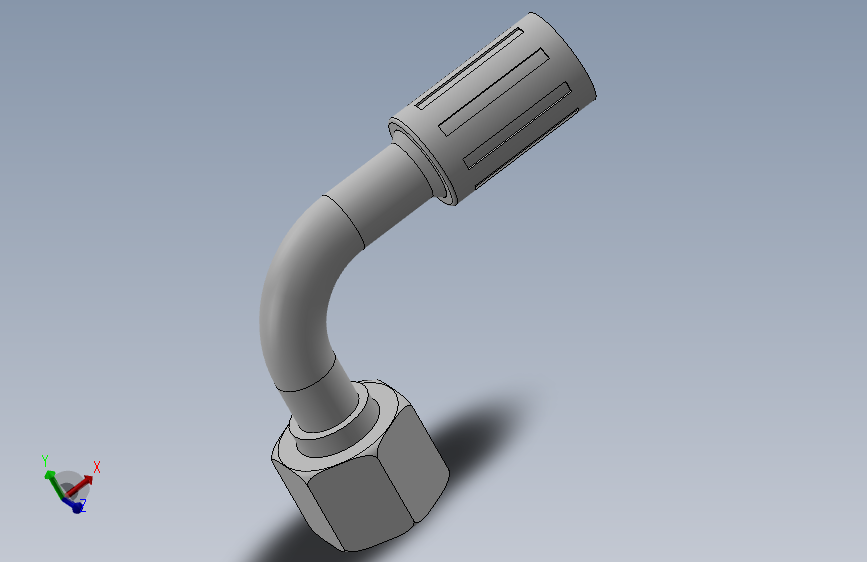 液压弯头90外锥60
