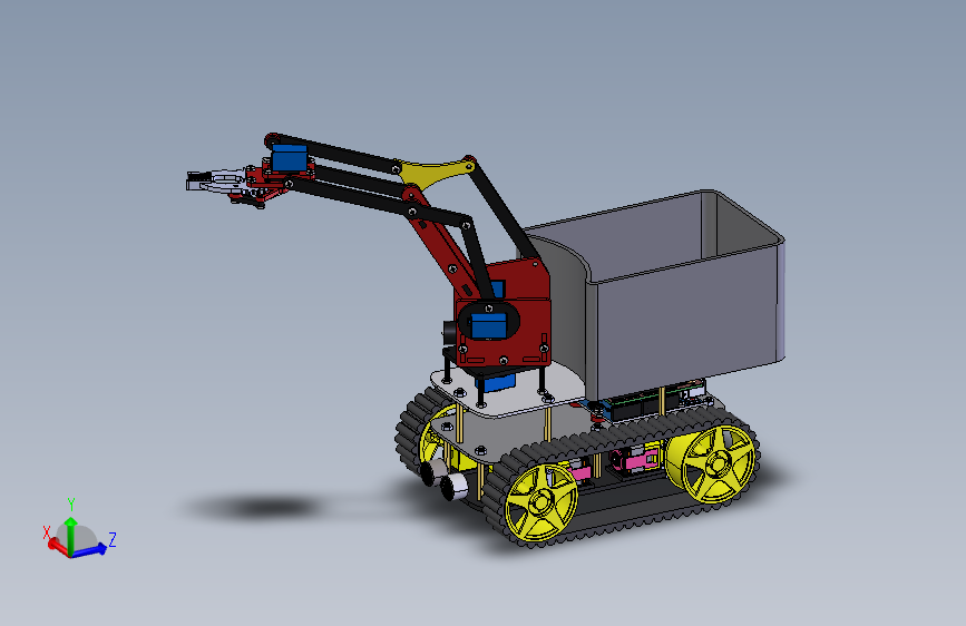 多功能运输履带小车