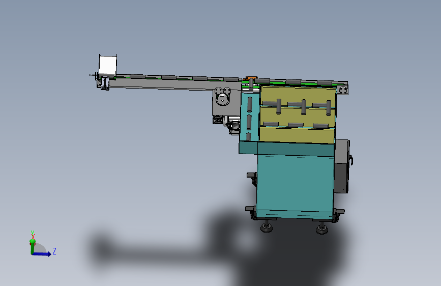 推板阶梯式提升式上料供料机702407