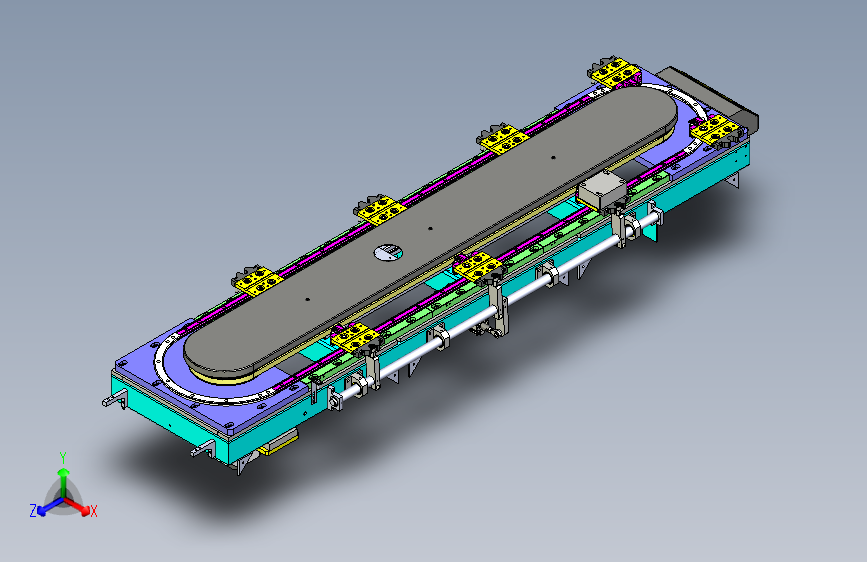 3C 产品外壳环形输送定位线