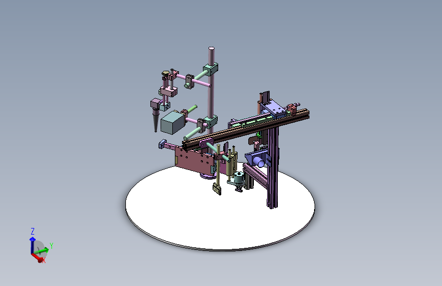 A300 手表机芯自动装配工位机