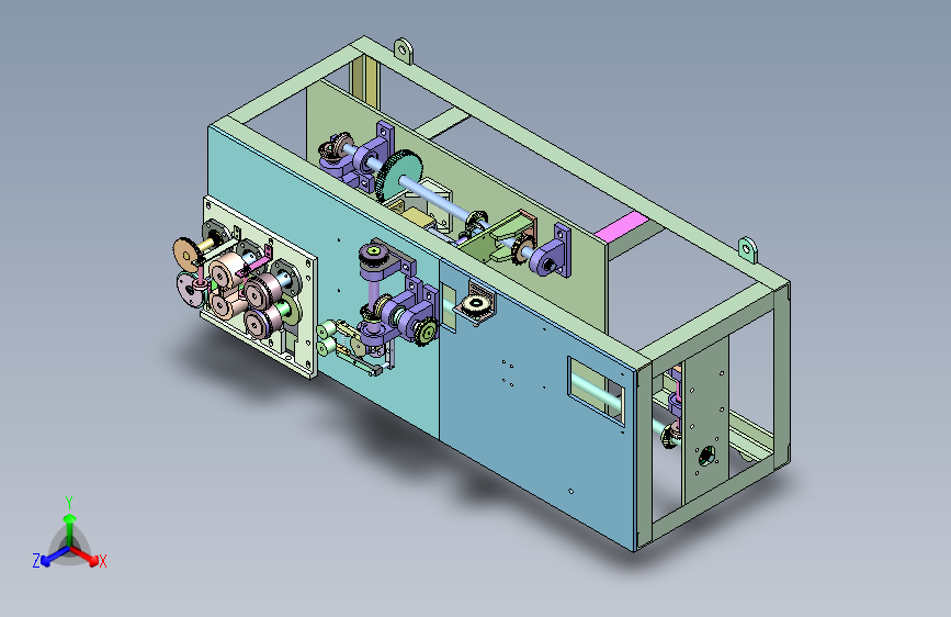 GT-250 食品包装膜收卷分切一体机
