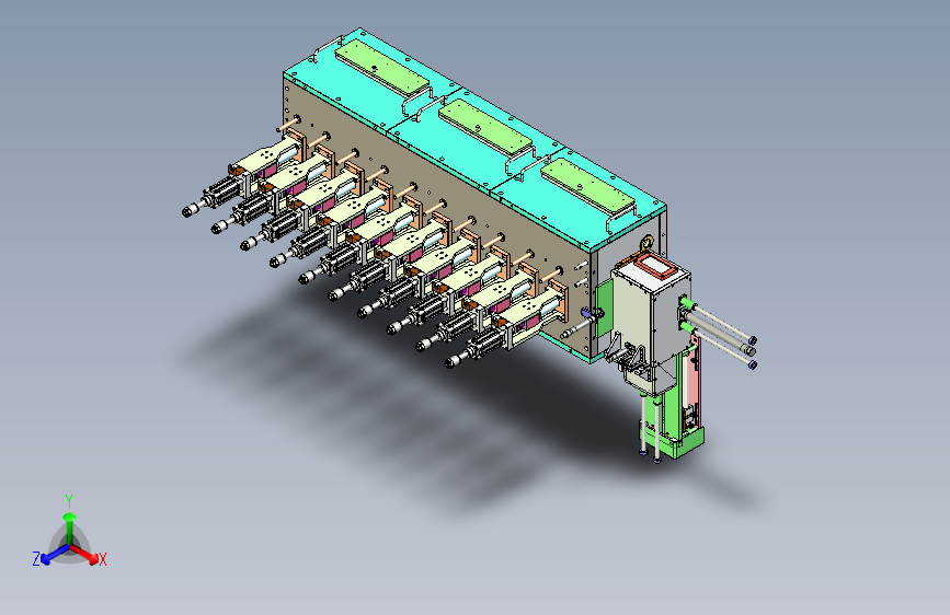 GF-800 烘焙馅料多头定量灌装机