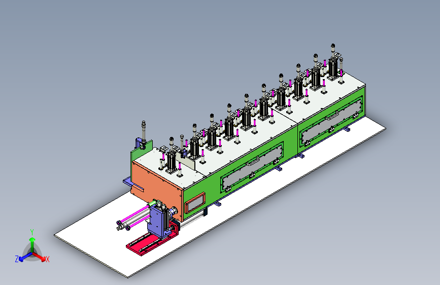 HF-900 烘焙面团多头分切成型机