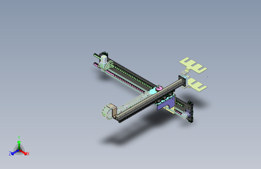 HY-550 料箱搬运机械手