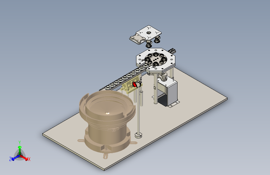 JD-700小型轴承振动送料分度盘