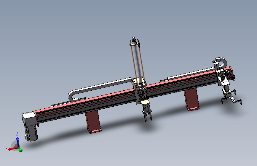 P600 小型仓储货架货箱码垛机