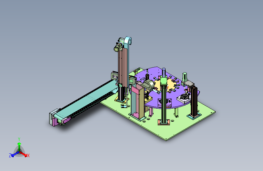 TWS 耳机充电仓转轴自动组装机