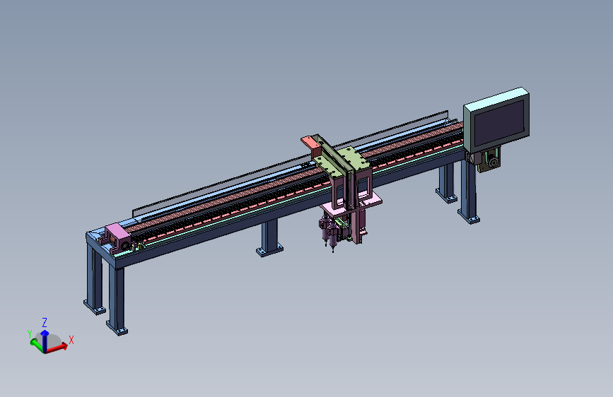 XG-6610 光伏支架自动钻孔机
