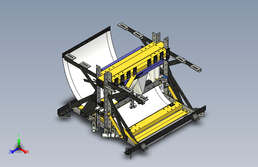 YC-4380 卫星天线反射面自动成型机