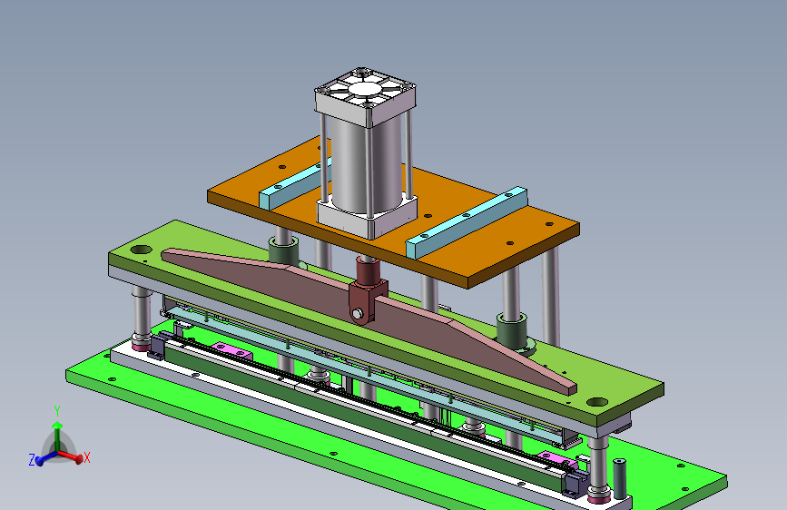 YX-5830 汽车内饰件热压成型机
